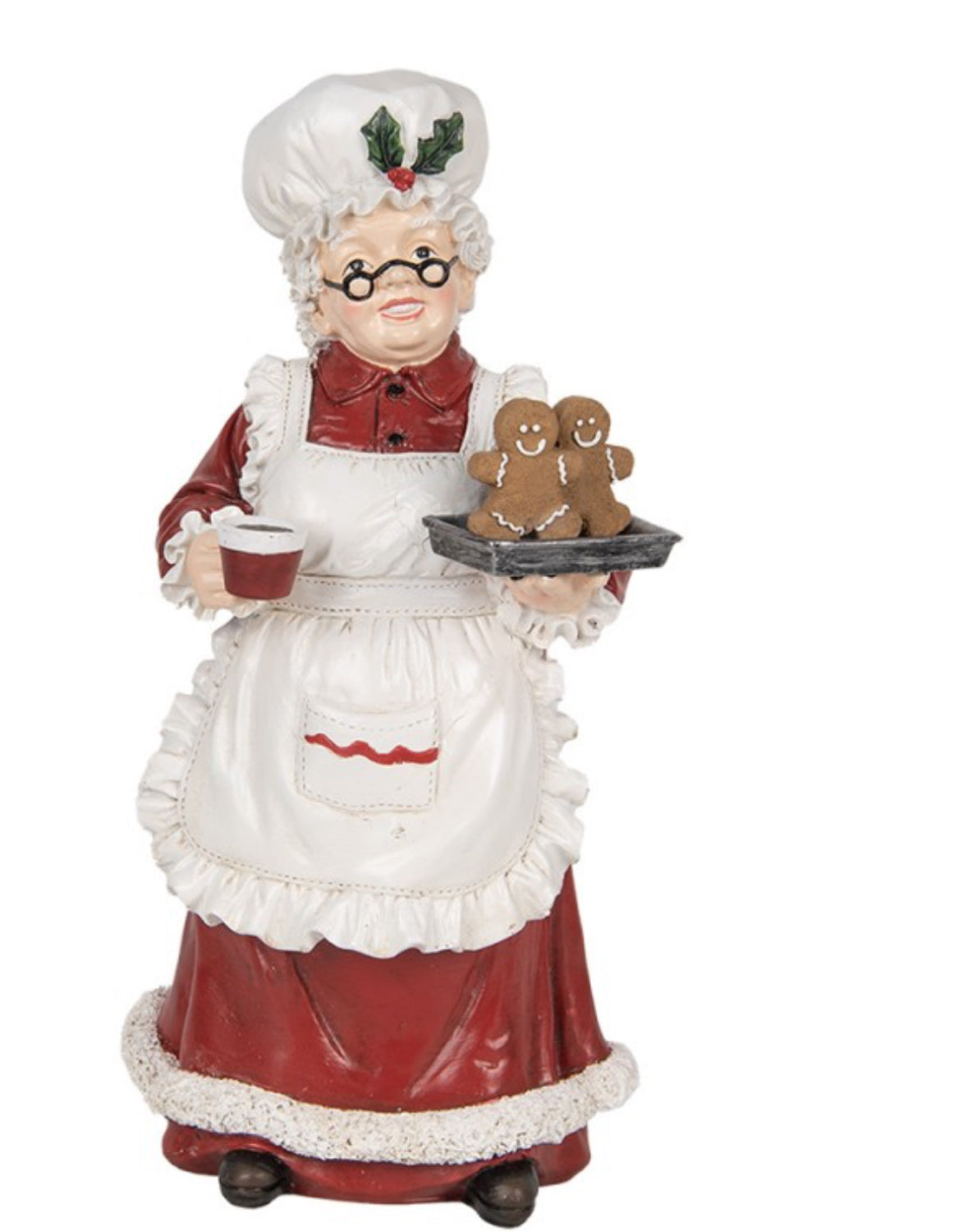 Kerst collectie gingerbread kerstman en vrouw