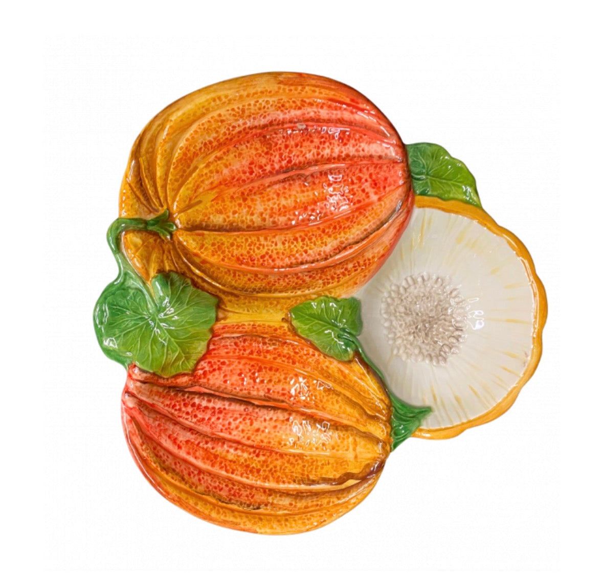 Herfst 3 vaks schaal Pompoen