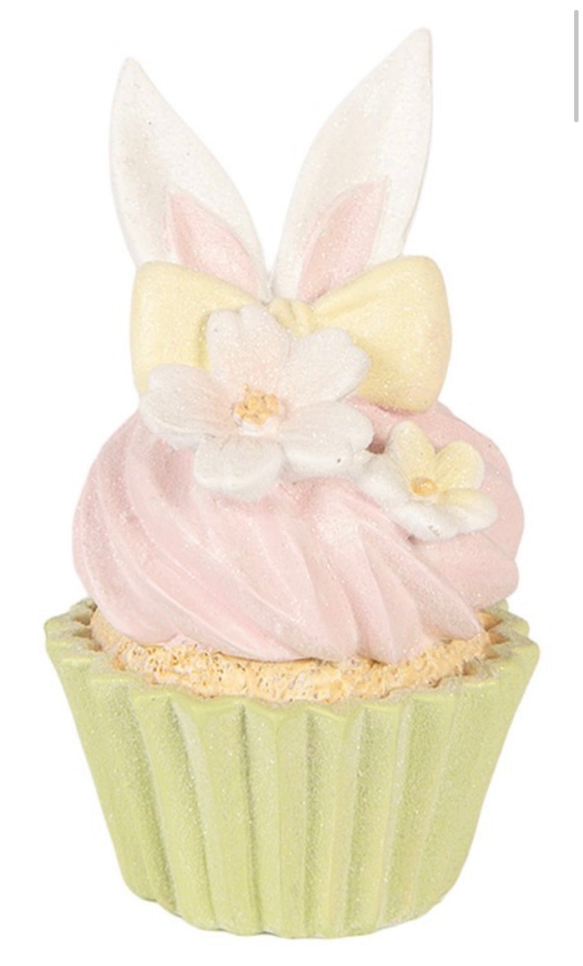 Clayre en Eef cupcake Ø 7X13 CM ROZE KUNSTSTOF