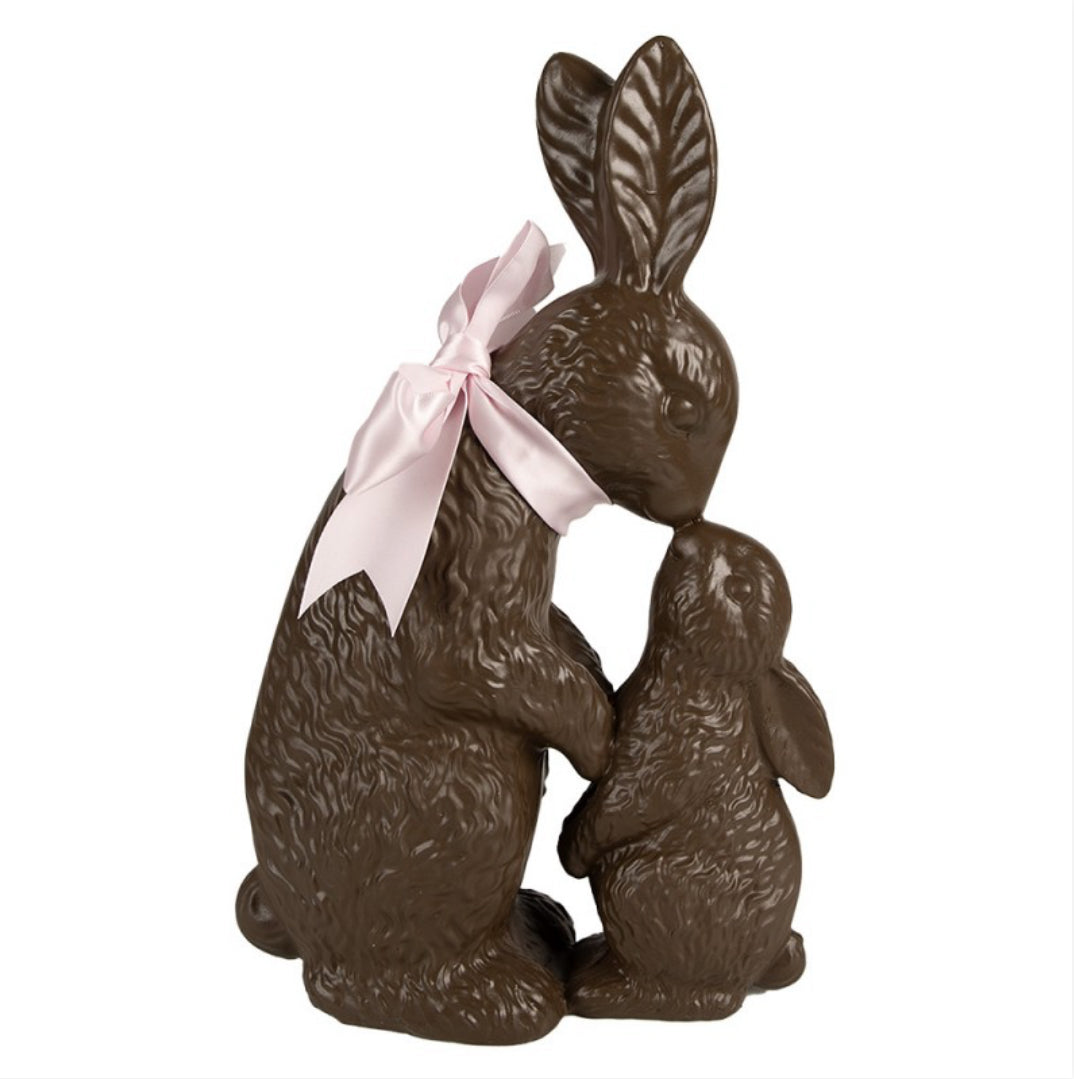 Paas collectie Clayre & Eef chocolad 21x10x31 cm