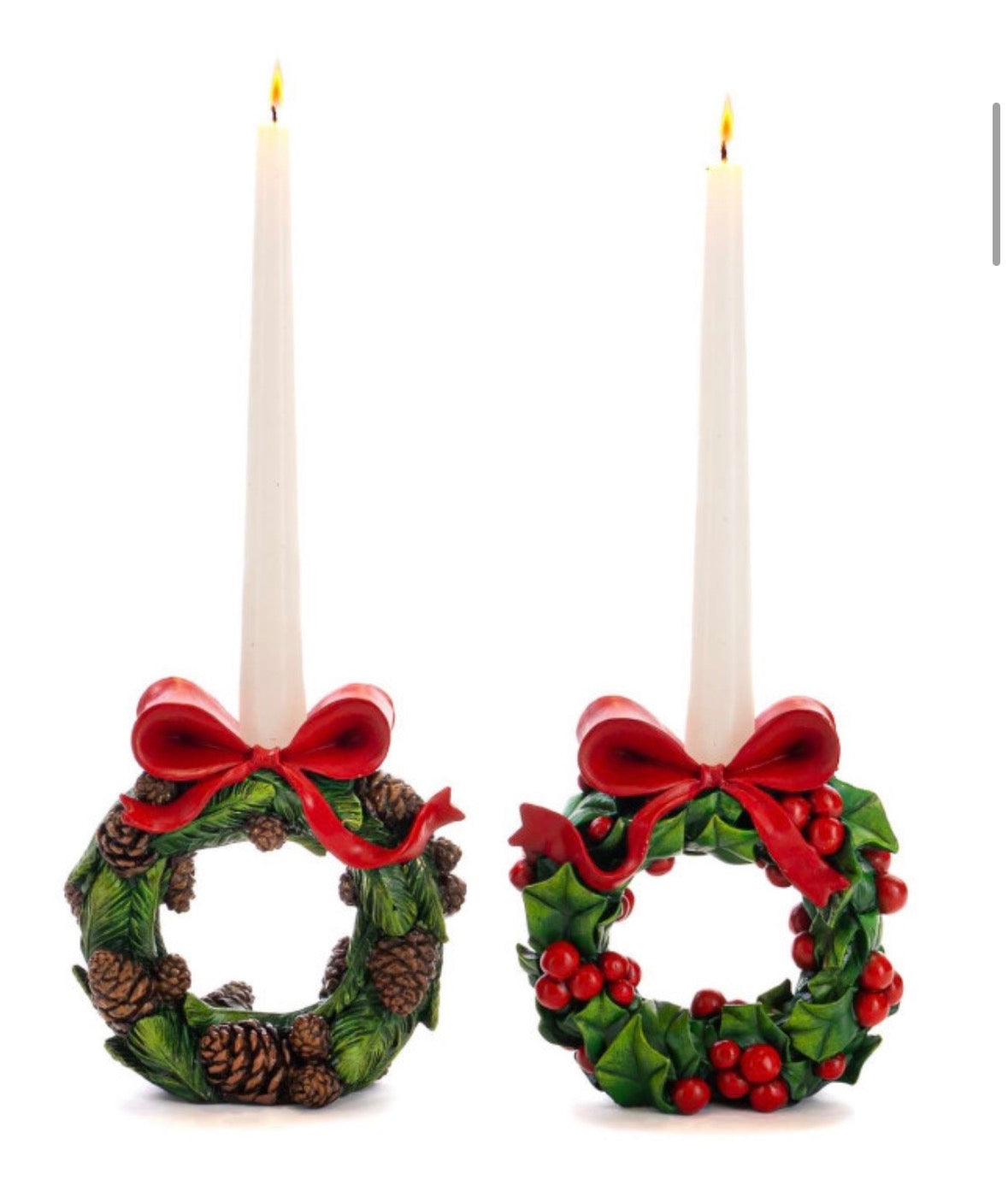 Goodwill CANDLE HOLDER ASS/2 TT GRN 14,5CM