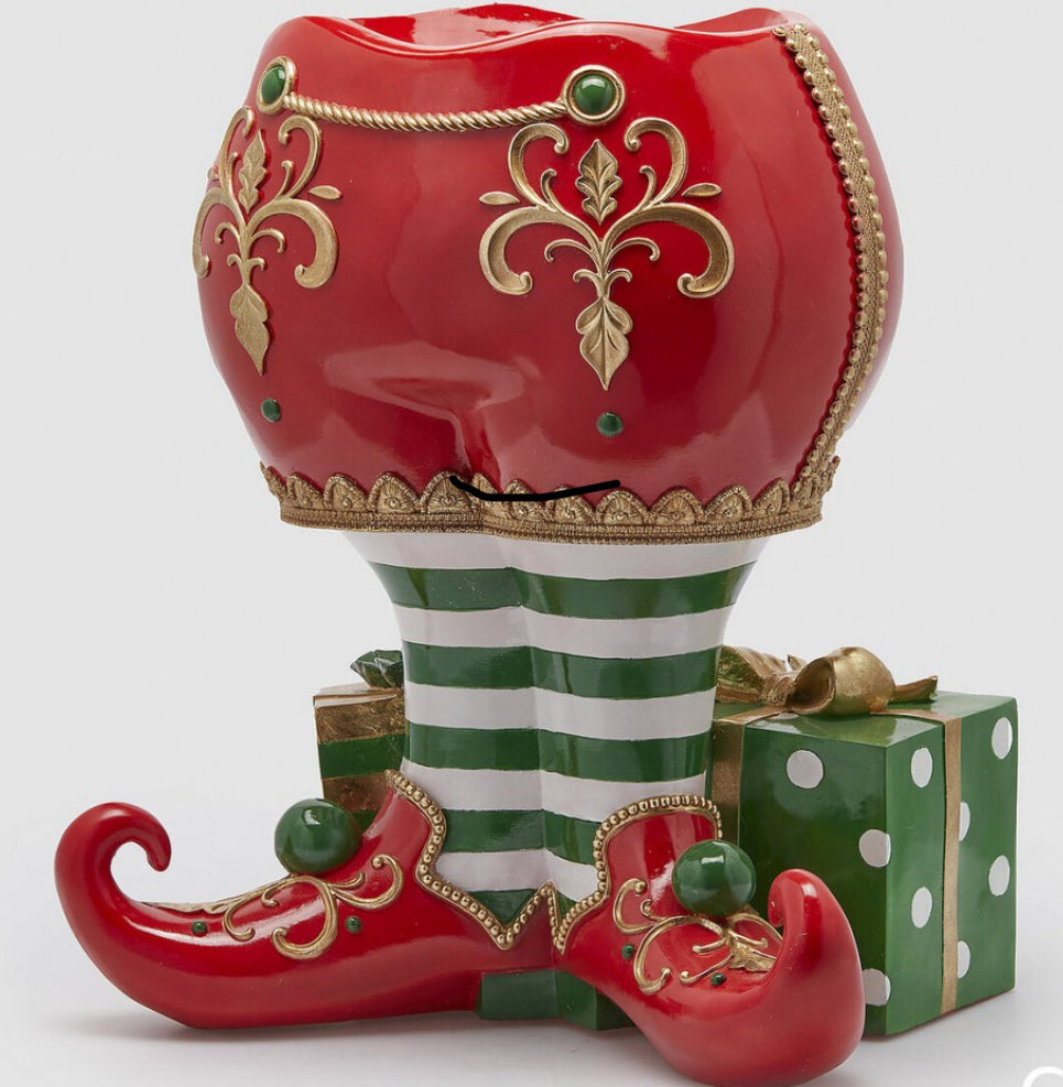 Kerst elfen kerstboom voet