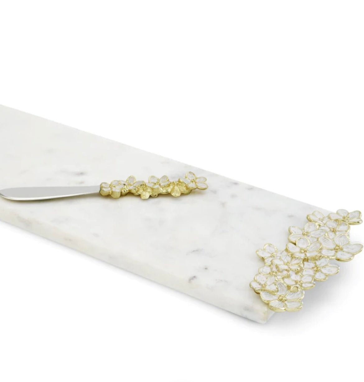 Michael Aram Cherry Blossom Small Cheese Board w/ Knife
