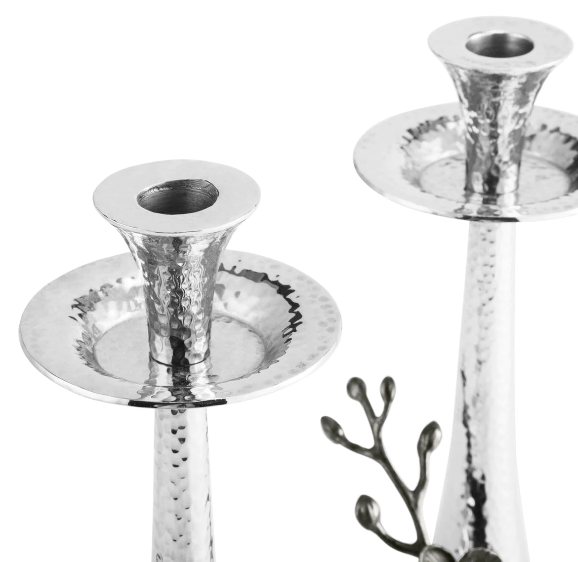 Michael Aram Black Orchid Candleholders set 2