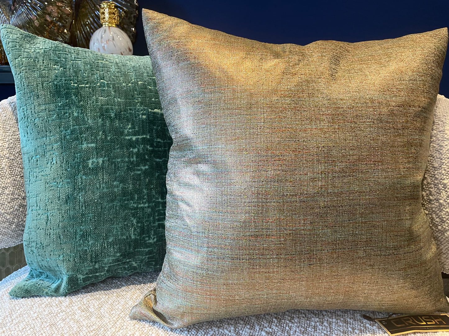 Sierkussen mint groen