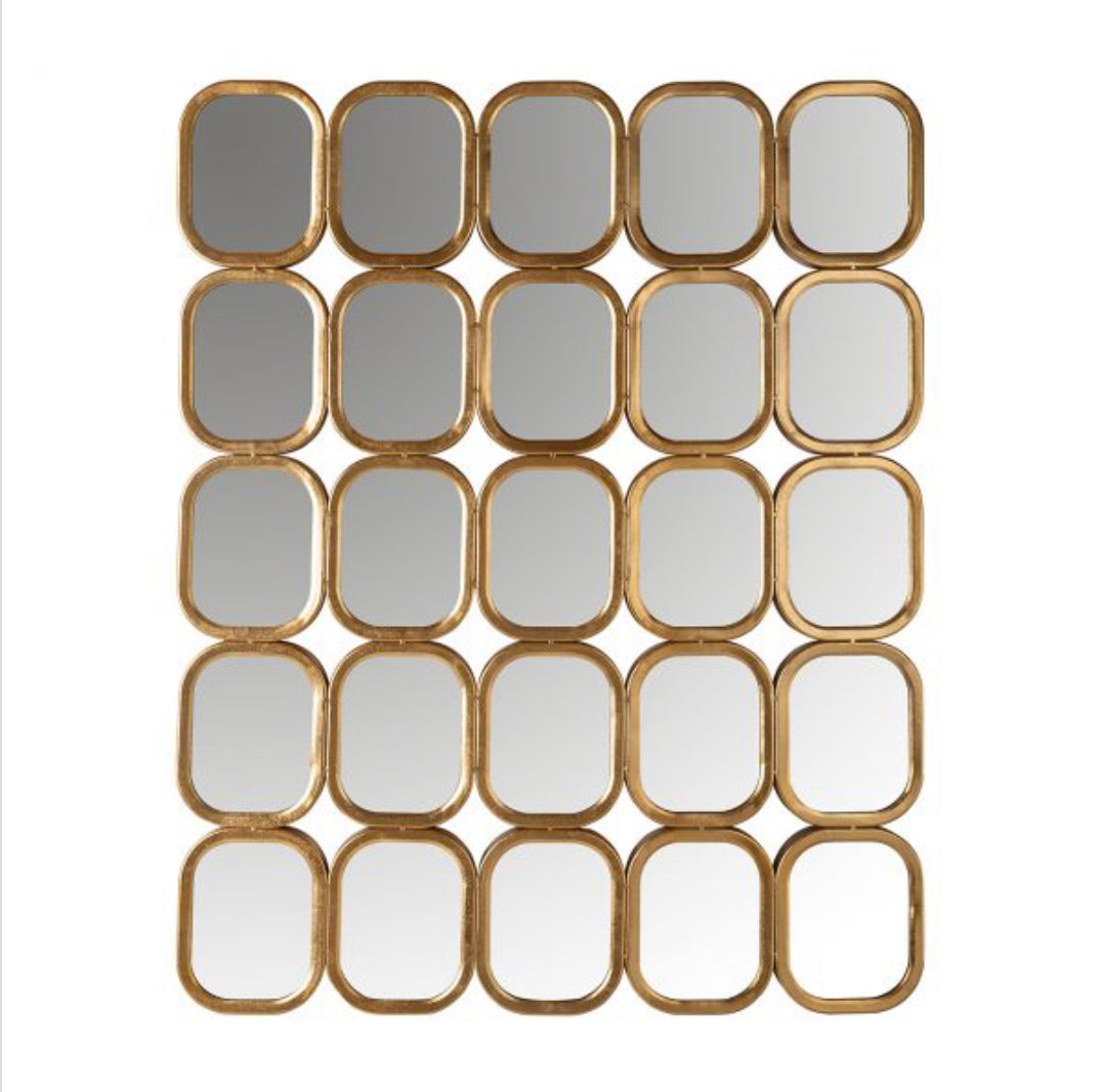Spiegel Marila met 2Richmond Interiors Spiegel Marila met 25 spiegels (Gold)