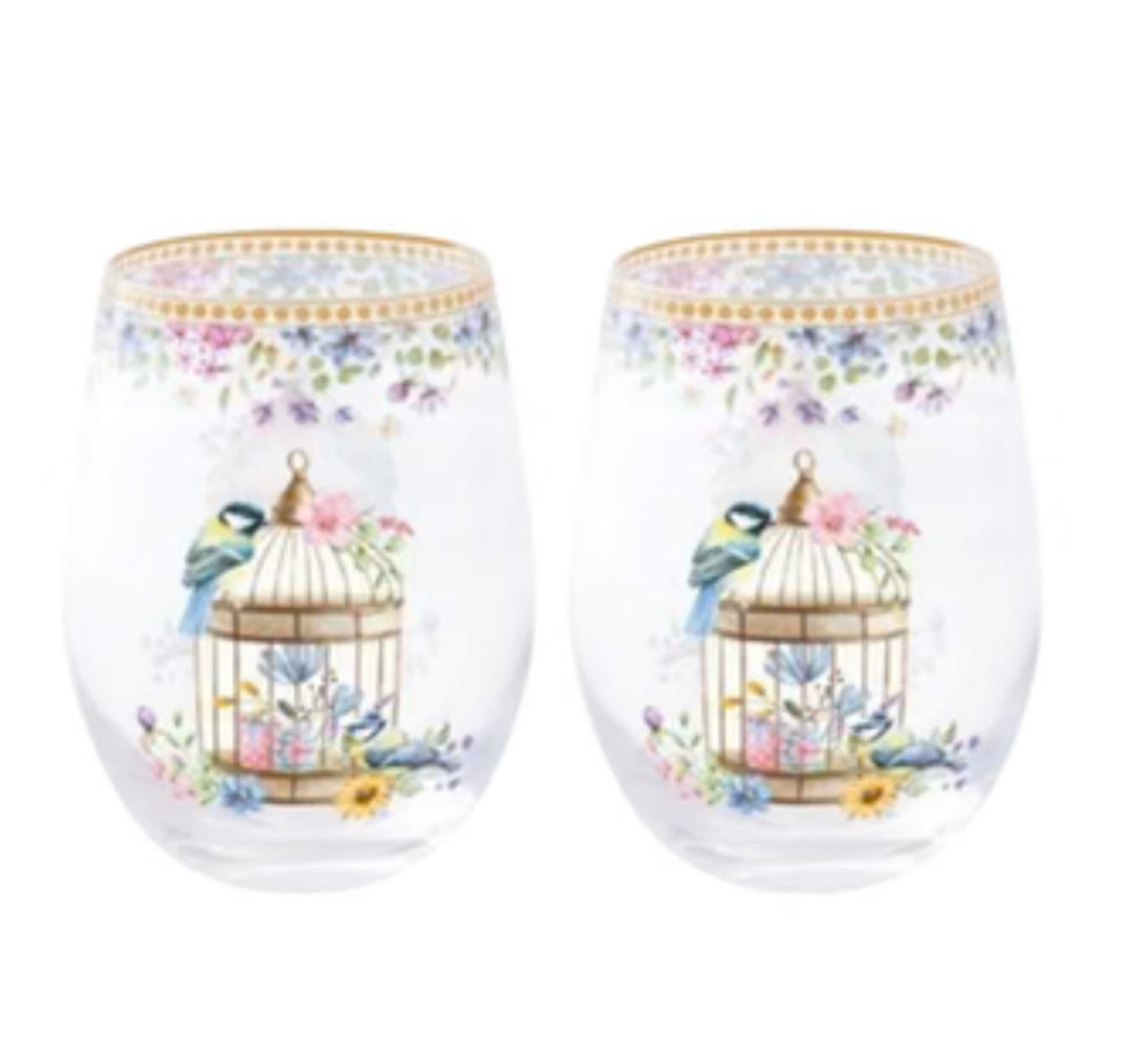 Paas collectie spring bloom set twee drink glazen 500 ml
