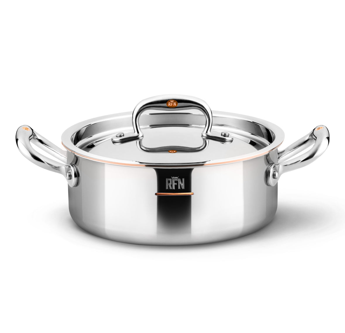 Ruffoni Con Cuore Pannenset met RVS Deksels, 9-delig