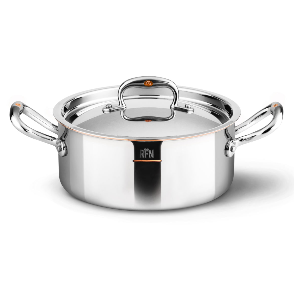 Ruffoni Con Cuore Pannenset met RVS Deksels, 9-delig