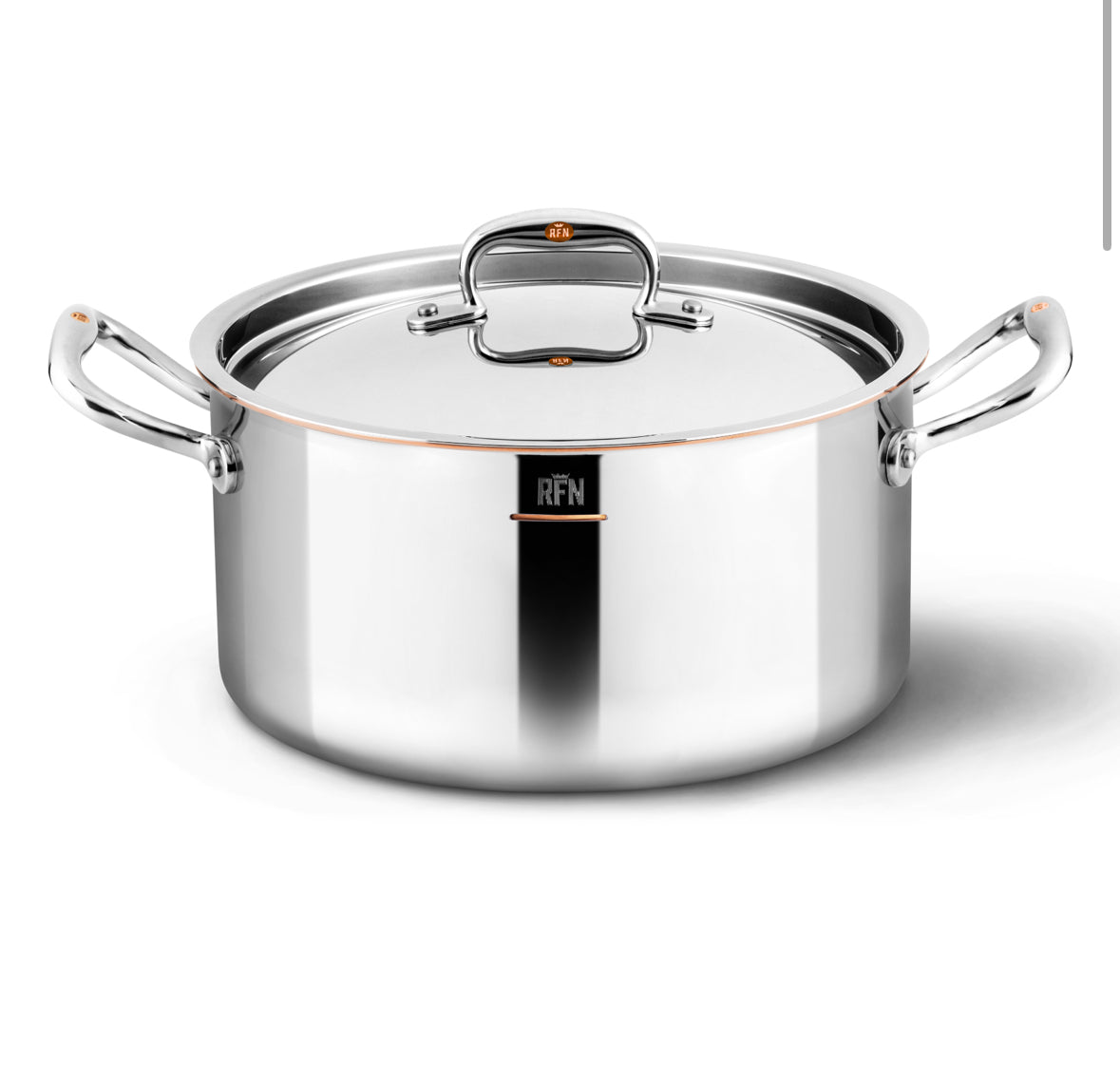 Ruffoni Con Cuore Pannenset met RVS Deksels, 9-delig