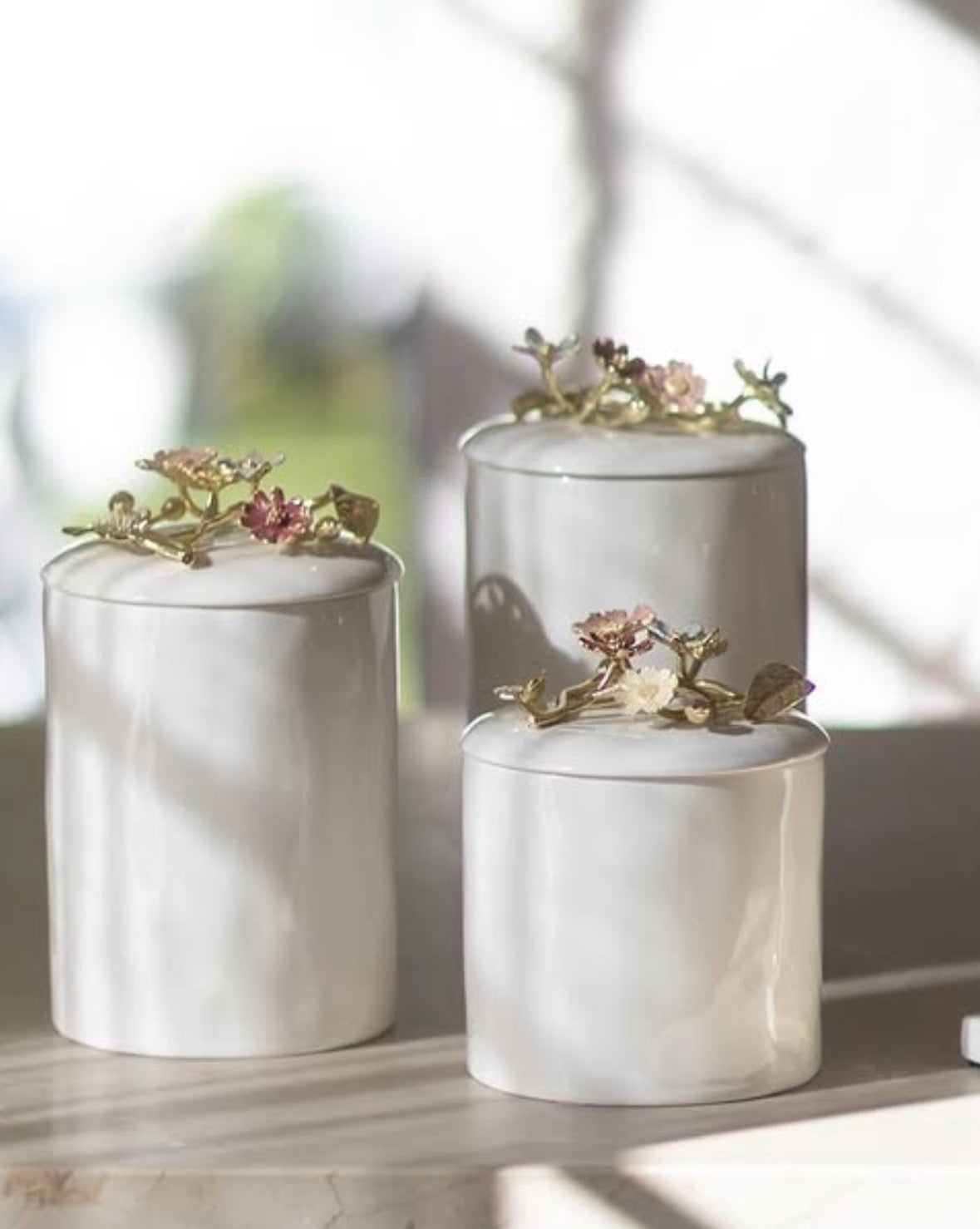 Michael Aram Wildflowers Canister