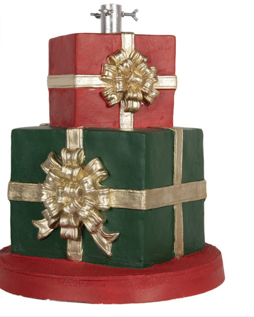 Kerst collectie kerstboomhouder cadeautjes 2laags Ø 44X54 CM