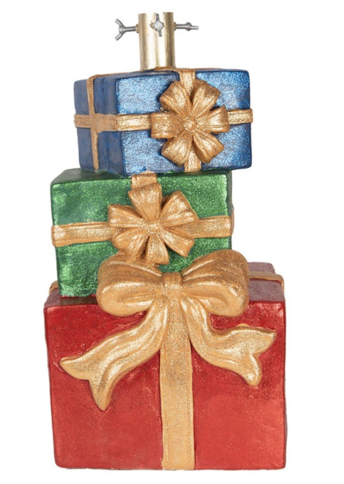 Kerst collectie kerstboomhouder cadeautjes 3 laags 25X28X48 CM