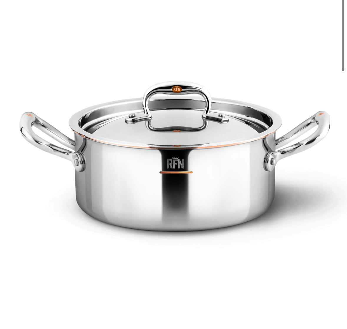 Ruffoni Con Cuore Pannenset met RVS Deksels, 9-delig