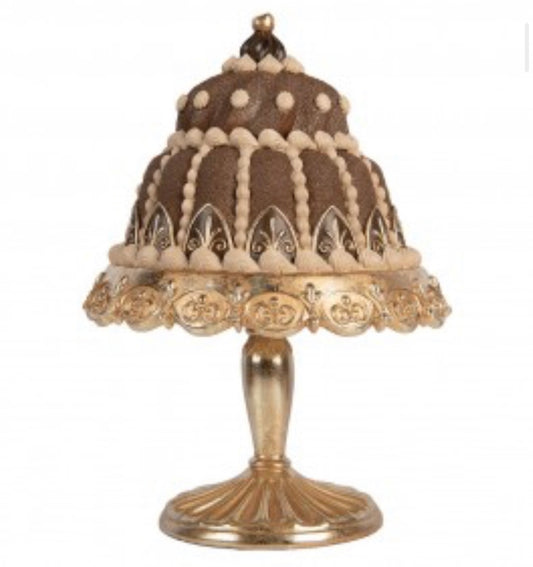 Clayre & Eef Kerst Decoratietaart Bruin/Goud – Diverse Modellen