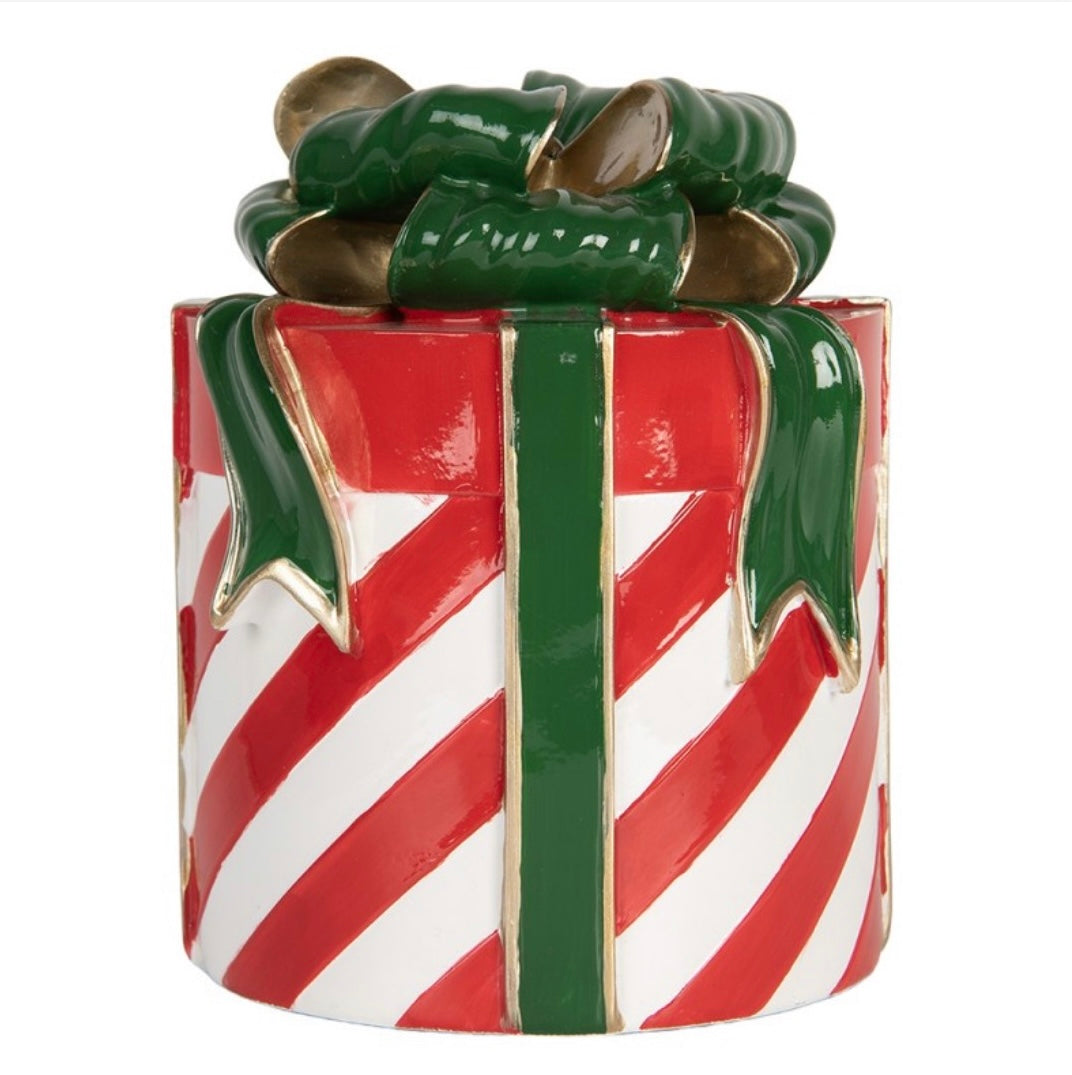 Clayre & Eef Kerstdecoratie Cadeau – Verkrijgbaar in 2 Maten