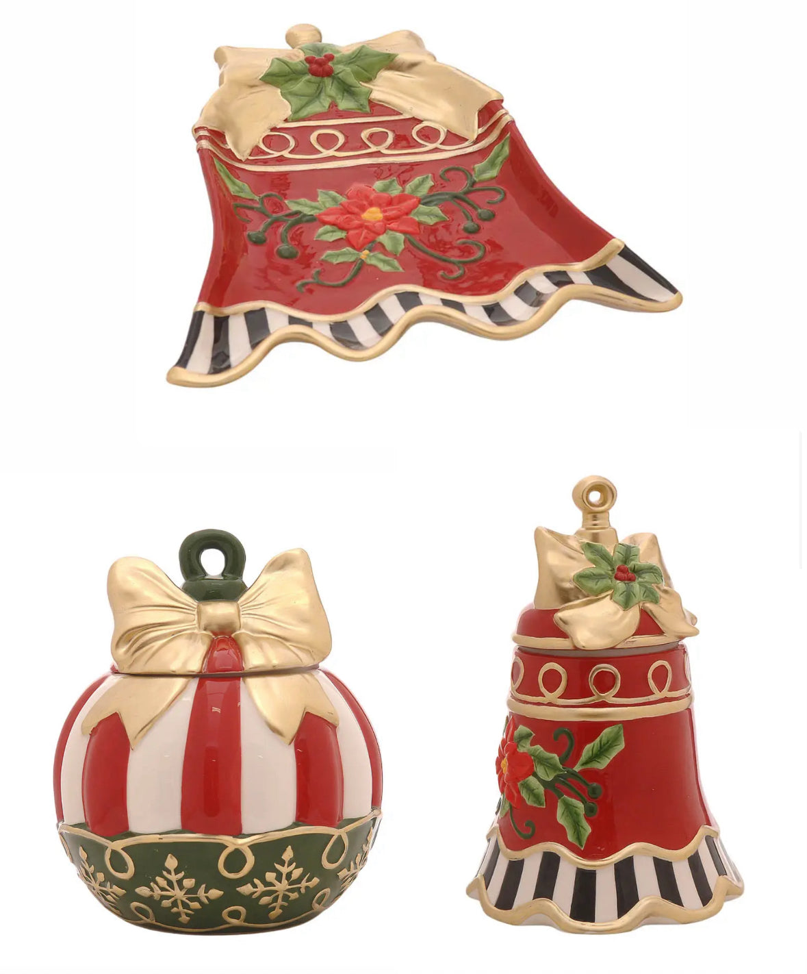 Kerst collectie snoeppoten