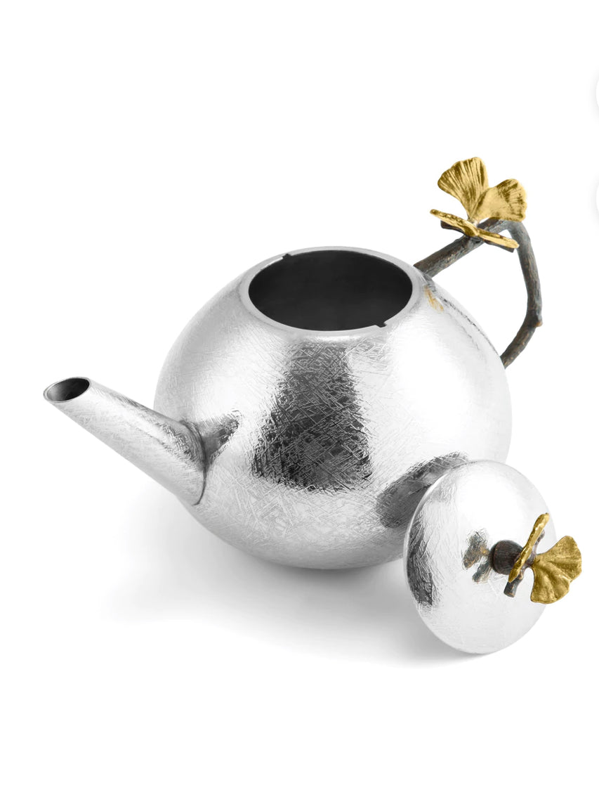 Michael Aram Butterfly Ginkgo Round Teapot