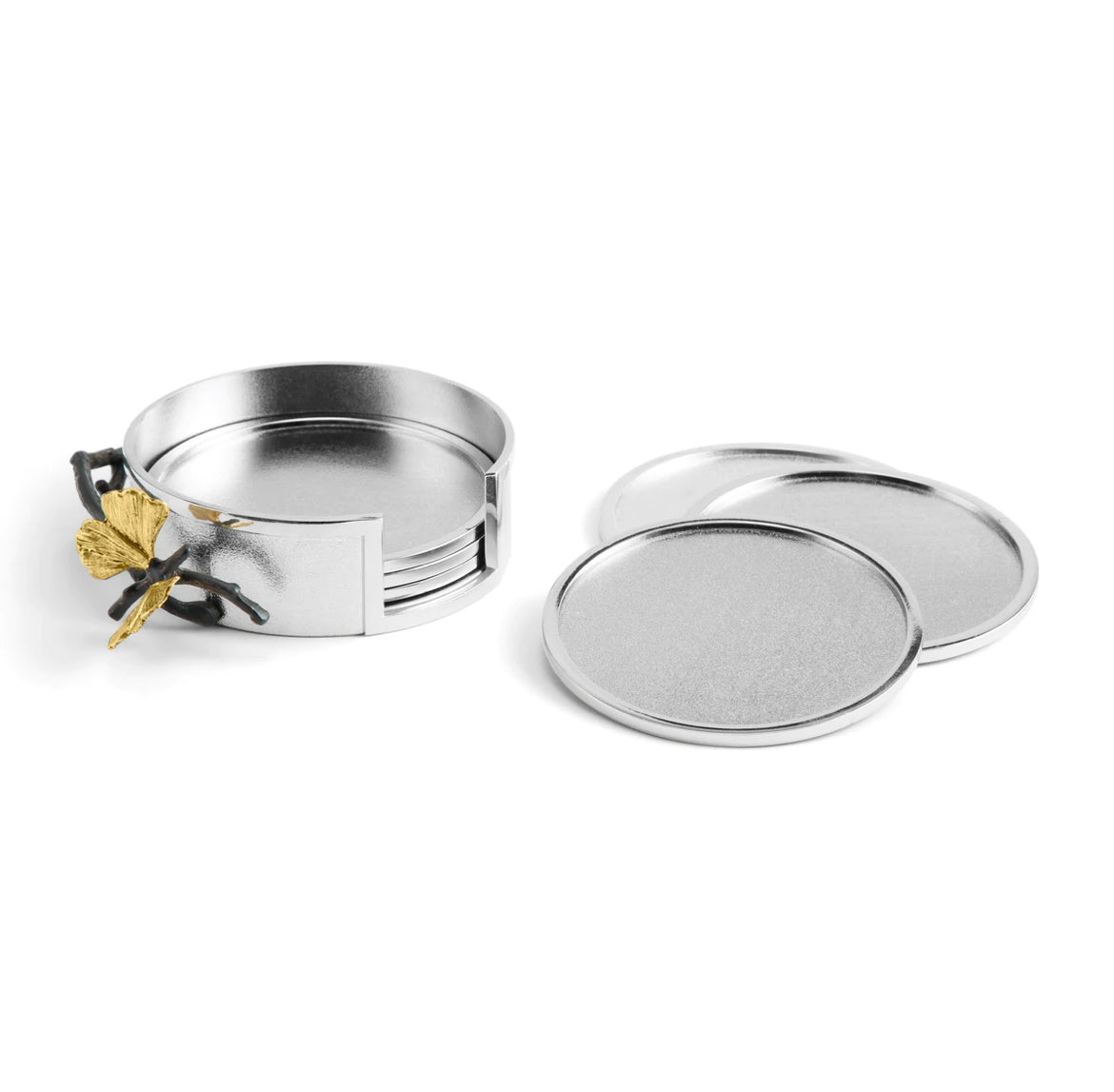 Michael Aram Butterfly Ginkgo Coaster Set