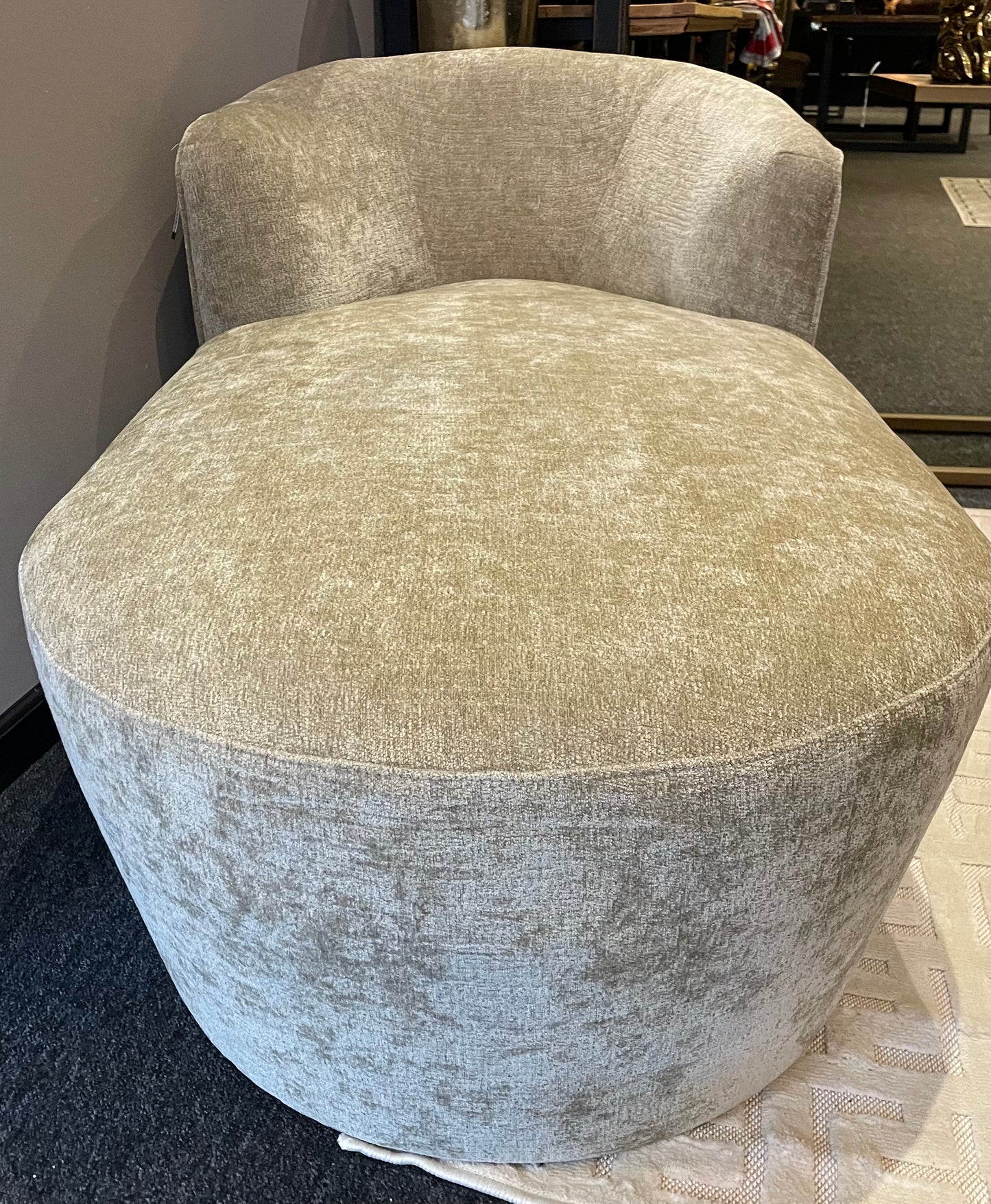 PTMD White long sofa