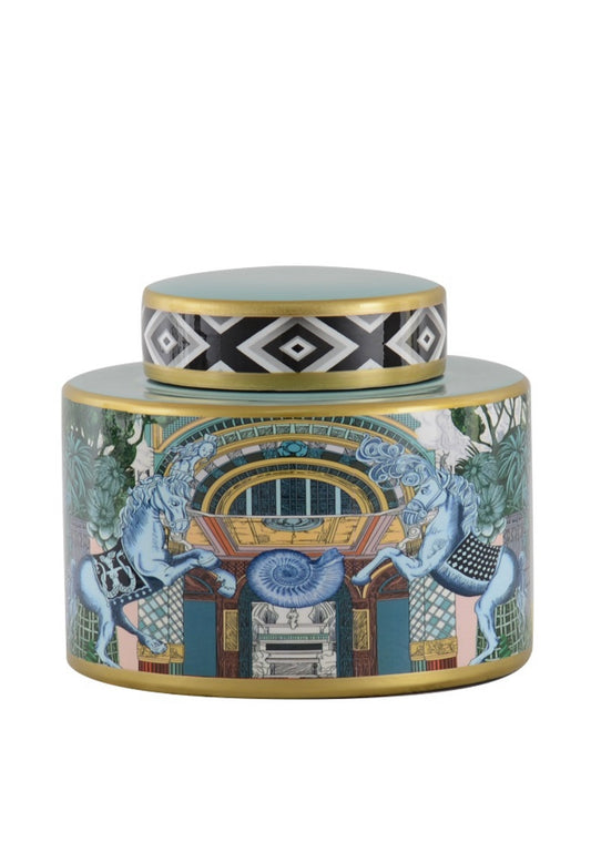 POT 'OPERA' PORSELEIN MULTICOLOR