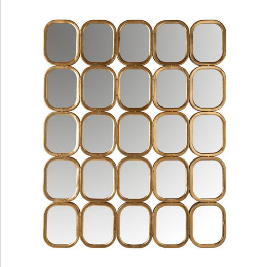Spiegel Marila met 2Richmond Interiors Spiegel Marila met 25 spiegels (Gold)